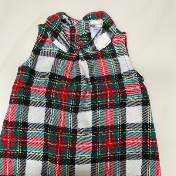 18 mo Carter’s plaid flannel dress - Picture 1 of 3